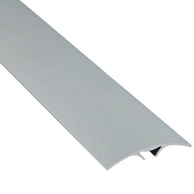 Поріжок алюмінієвий анодований Braz Line приховане кріплення 40x2700 мм срібло