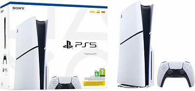 Игровая консоль Sony PlayStation 5 Slim Blu-ray (CFI-2116) white