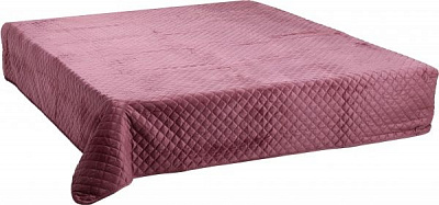 Покривало Holland Velvet 220x240 см La Nuit рожевий