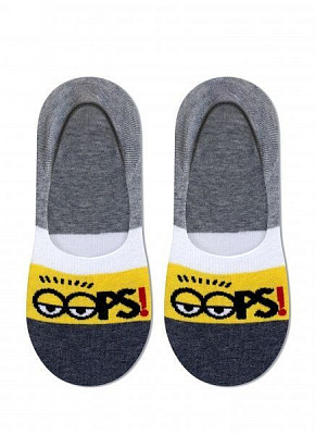 Следы Брестские 1324 Minions 312 р. 25 серый меланж 1 пар 