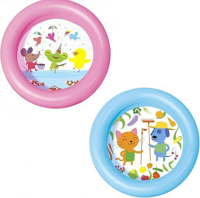 Басейн надувний Bestway Kiddie Pool 61х15 см в асортименті 51061