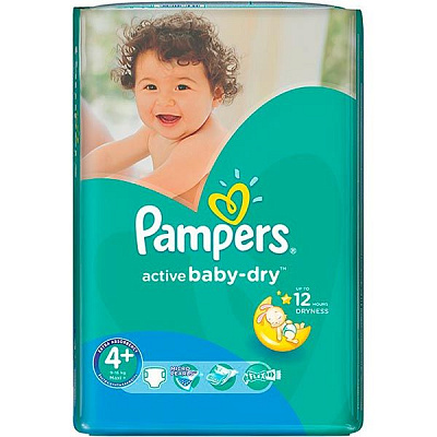 Підгузники Pampers Maxi+ 9-20 кг 18 шт