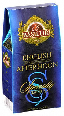 Чай черный Basilur Выбранная классика Английский полдник 100 г 