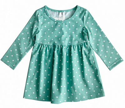 Платье Роза р.86 бирюзовый 221203 