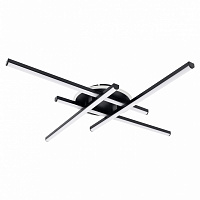 Люстра стельова NEW ARTIER STEUART 4-1-SL-BK 65 Вт чорний