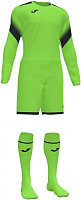 Футбольна форма Joma ZAMORA V GOALKEEPER SET FLUOR GREEN L/S 101477.020 XS зелений