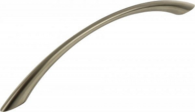 Мебельная ручка 128 мм матовый никельL102-128