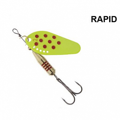 Блесна-вертушка Fishing ROI 5 г Rapid 1921 yellow