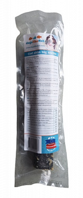 Лакомство DogsLikeFish Шкура трески - большие палочки