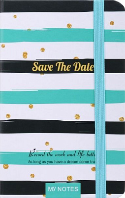 Книга для нотаток Save the date (design 1) А6 96 аркушів