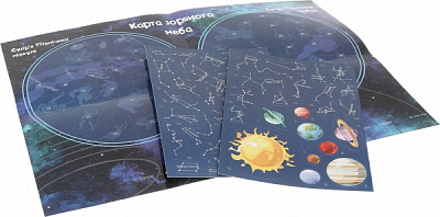 Игра настольная Умняшка с многоразовыми наклейками 