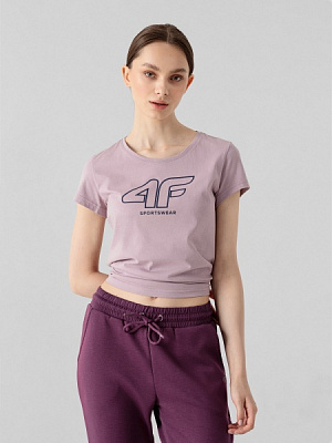 Футболка 4F H4Z21-TSD015-52S р.XS фіолетовий