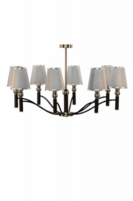 Люстра подвесная Right Selection 8xE14 RS-471-8-SN-BK 