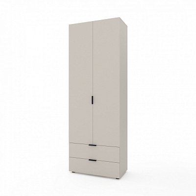 Шкаф Metkas Home A004 2д2ш ЛДСП 2300х800х420 мм кашемир / кашемир