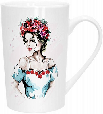 Чашка Модна дівчина 390 мл 21-279-082 Keramia