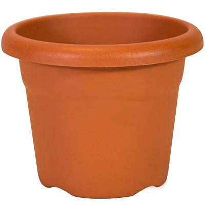 Горшок пластиковый Plastiken Terra Maceta Redonda круглый 19,8л терракот (7330) 