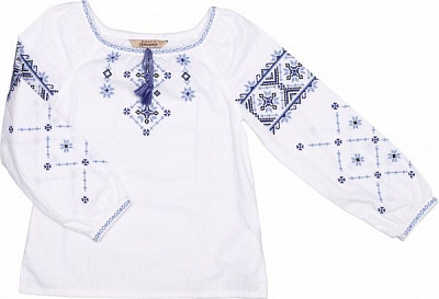 Вышиванка Гармонiя Веснянка р.122 синий 