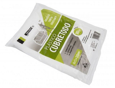 Плівка захисна VAIVEN Plastic Cover Sheet THICK-0,03 мм 4x5 м