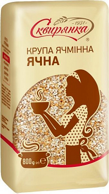 Крупа ячневая ТМ Сквирянка ячневая №2 800г 4820006011802 
