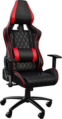 Крісло Примтекс Плюс Premium B-6 чорно-червоний