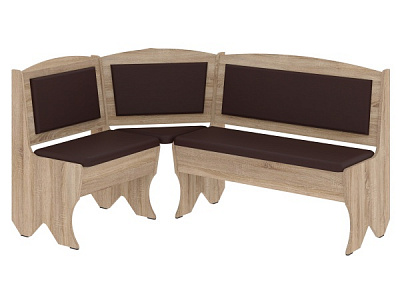 Уголок кухонный Император дуб сонома / коричневый 