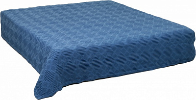 Покривало Caya 260x230 см La Nuit синій