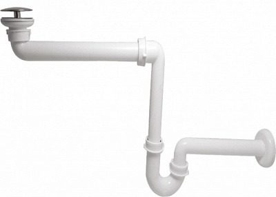 Сифон для умывальника Bakimay мебельный
