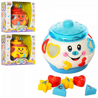 Игрушка музыкальная-сортер Limo Toy Горшок 0915 UA