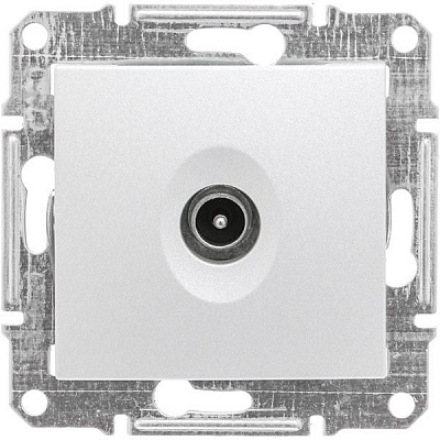 Розетка TV оконечная Schneider Electric Sedna алюминий