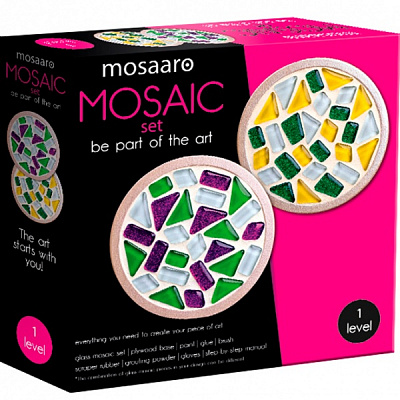 Набір для творчості Mosaaro Кришталева скломозаїка Підставка для чашок MA1001