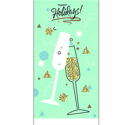 Серветки столові Silken Happy holidays 33х33 см 10 шт.