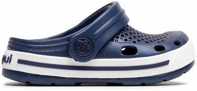 Сабо Coqui 6423 Navy/White р.EUR 30/31 темно-синий с белым