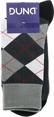 Шкарпетки Дюна 244 р. 25-27 сірий