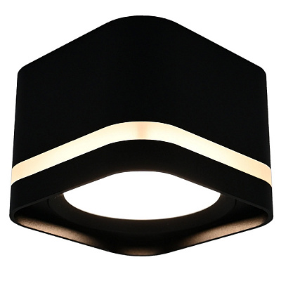 Світильник точковий Victoria Lighting 12 Вт GX53 чорний Mine/PL1 black