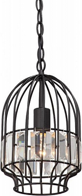 Подвес Vitaluce 1x60 Вт E27 черный V4247-1/1S 