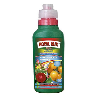 Удобрение Royal Mix Aqua бутонизация и цветение 0.25 л