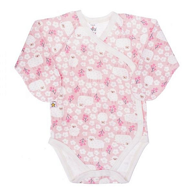 Боді дитяче ТМ Софія Sheeps р.56 рожевий 1311256