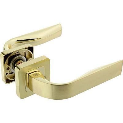 Ручка на розетке RDA Sens полированная латунь