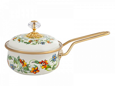 Ковш эмалированный Vitaly 0,9 л 763-023 Elmani