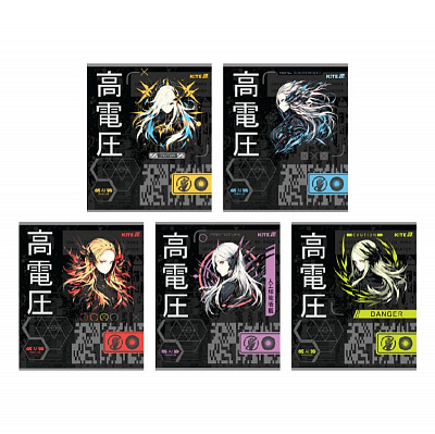 Тетрадь 24 лист. линейка Anime K25-239 KITE