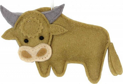 Декоративная подвеска Бычок 10 см EPI-NC20-37 