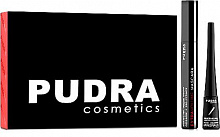 Pudra Cosmetics Туш + рідка підводка чорний 10 мл