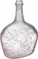 Ваза стеклянная San Miguel VICTORIA 6,85 л 38 см розовый античный 