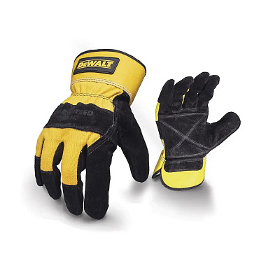 Перчатки DeWalt с покрытием спилок L (9) DPG41L