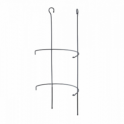 Опора для растений Vitan Роза полукруглая 300х700 графит
