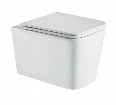 Унітаз підвісний Mixxen Манхеттен Rimless з сидінням S/C Slim MXLT0610