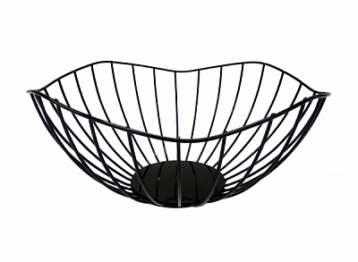 Корзина Барселона d-260x100 мм черный Альтерн 