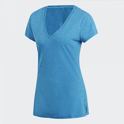 Футболка Adidas W Id Winners VT DP3896 р.M синій