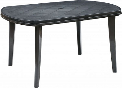 Стол Keter Elise 90x137 см антрацит 255243