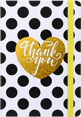 Книга для нотаток А5 Thank you with heart